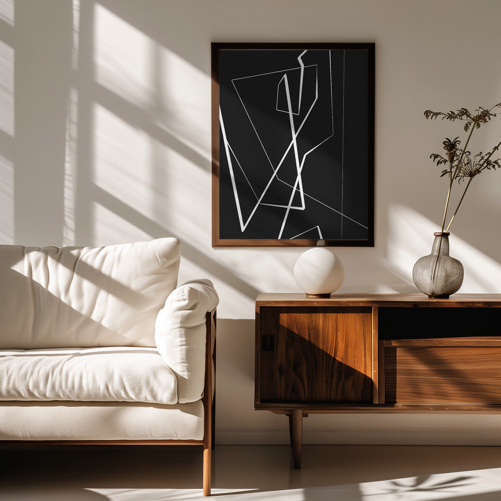 Angular Line No 1 Poster